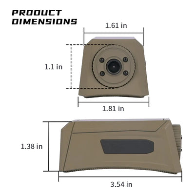 EverWildGear casque tactique caméra Sport de plein air 1080P chasse tir Airsoft CS Wargame cyclisme caméra Cosplay accessoires de film