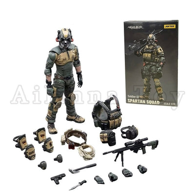 ACTION AIRSOFT 0 Soldier 03 Figurine action 1/18 Hardcore Spartan Squad