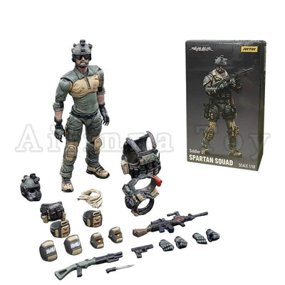 ACTION AIRSOFT 0 Soldier 01 Figurine action 1/18 Hardcore Spartan Squad