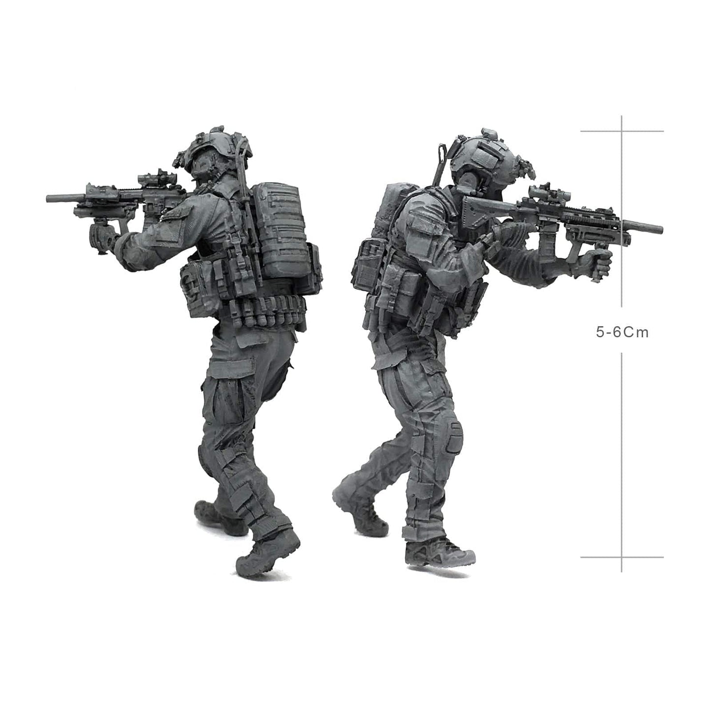 ACTION AIRSOFT 0 Figurine soldat Forces spéciales 1/35 résine