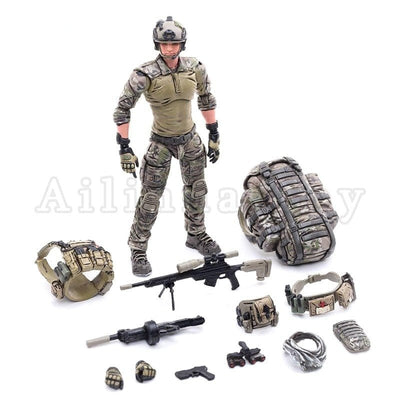 ACTION AIRSOFT 0 Sniper Figurines militaire US Navy Seal 1/18