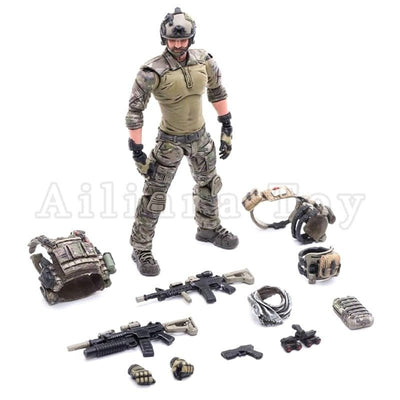 ACTION AIRSOFT 0 Assaulter Figurines militaire US Navy Seal 1/18