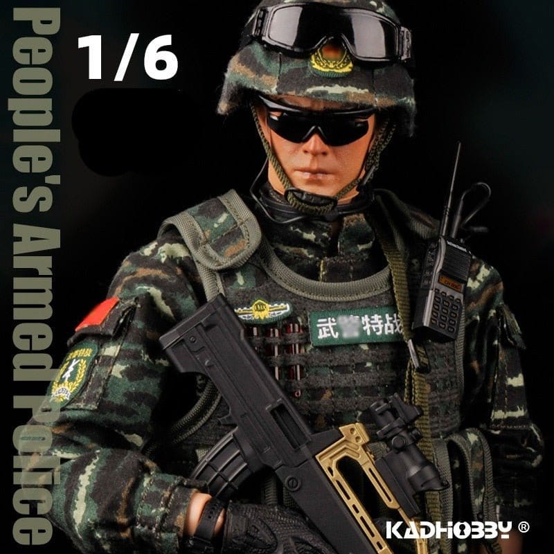 ACTION AIRSOFT 0 Figurines soldat SWAT PVC multi-articulations