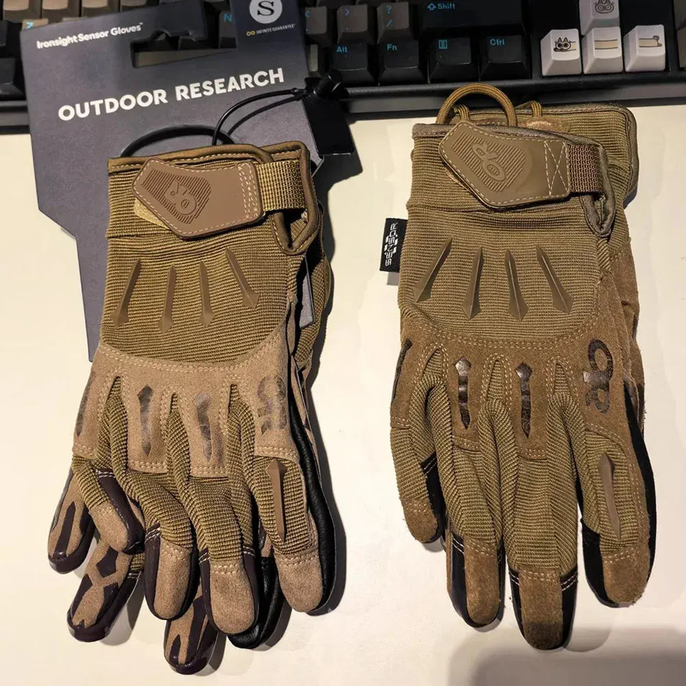 Gants d'extérieur robustes ou gants pour l'exploration sur le terrain - pour le camping