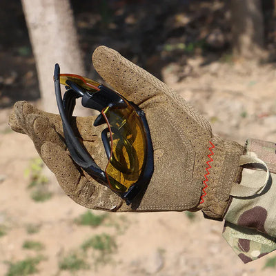 Gants de moto en plein air, gants d'équitation, doigt complet, pour hommes et femmes, pour écran tactile, antidérapants et isolants chauds