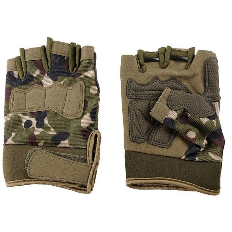 LEGEND AIRSOFT 0 Gants demi-doigt LRS camo