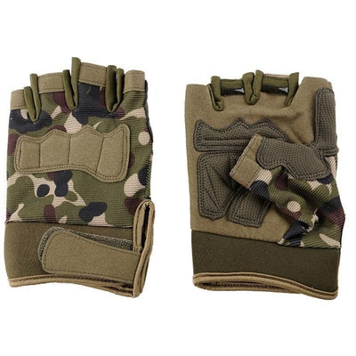 LEGEND AIRSOFT 0 M Gants demi-doigt LRS camo