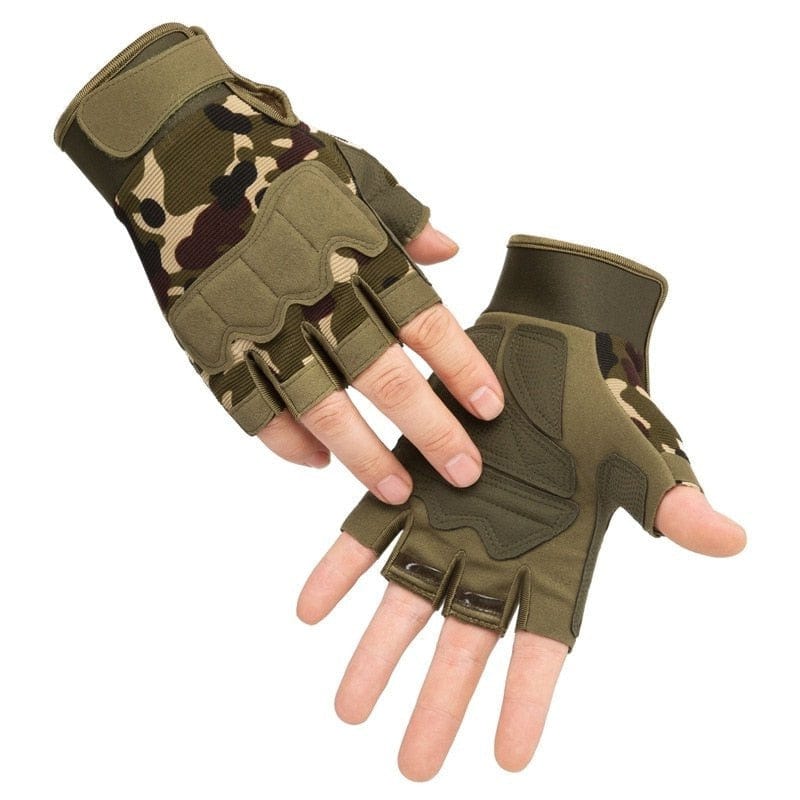 LEGEND AIRSOFT 0 Gants demi-doigt LRS camo