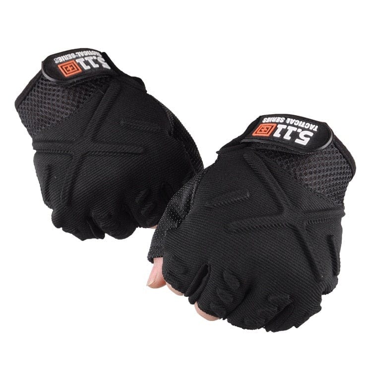 ACTION AIRSOFT 0 Black / Unique Gants demi-doigt Skip country 5.11