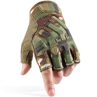 LEGEND AIRSOFT 0 Multicam / M Gants demi-doigt SWAT MC Gear