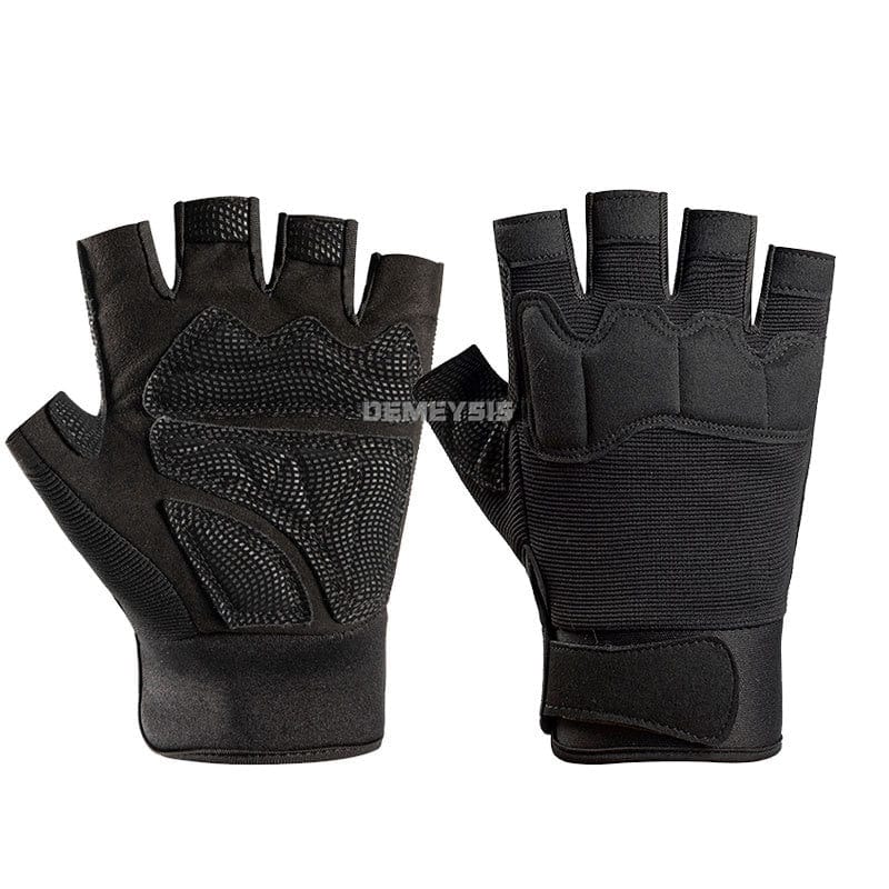 ACTION AIRSOFT 0 Noir / M Gants demi-doigt WSE Airsoft