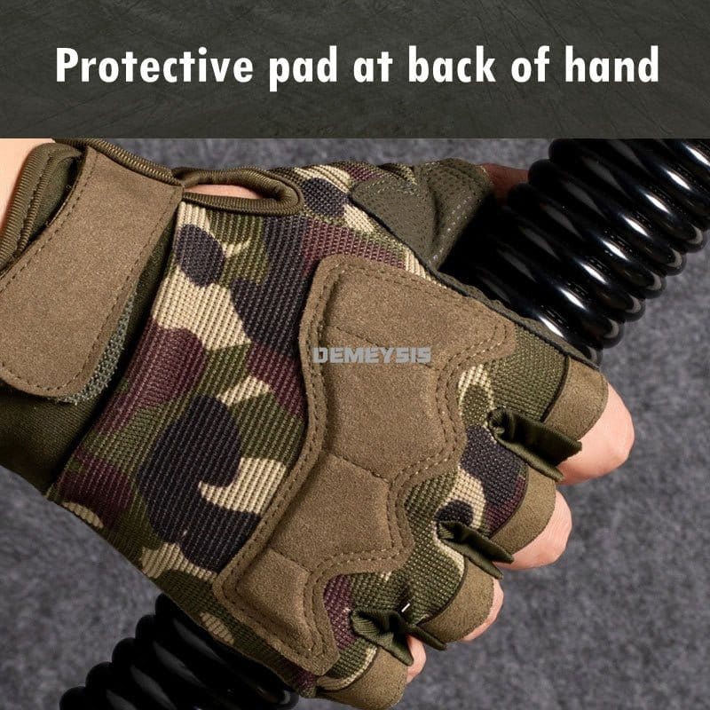 ACTION AIRSOFT 0 Gants demi-doigt WSE Airsoft