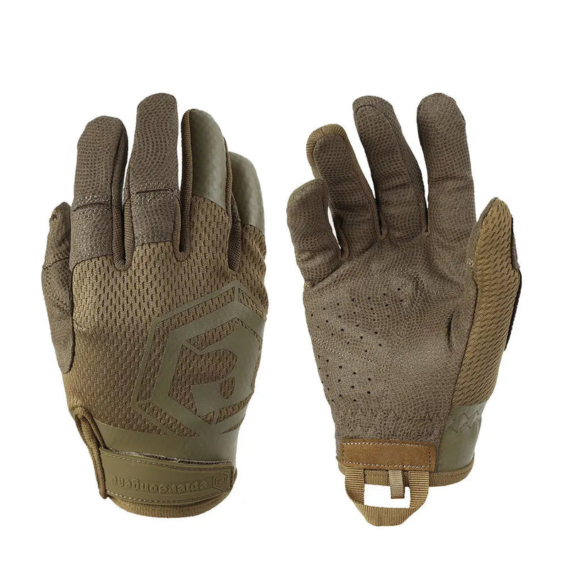 Gants tactiques légers Emersongear pour hommes, à doigts entiers, pour le combat, les activités de plein air, l'airsoft, l'escalade, la conduite, respirants, compatibles avec les écrans tactiles