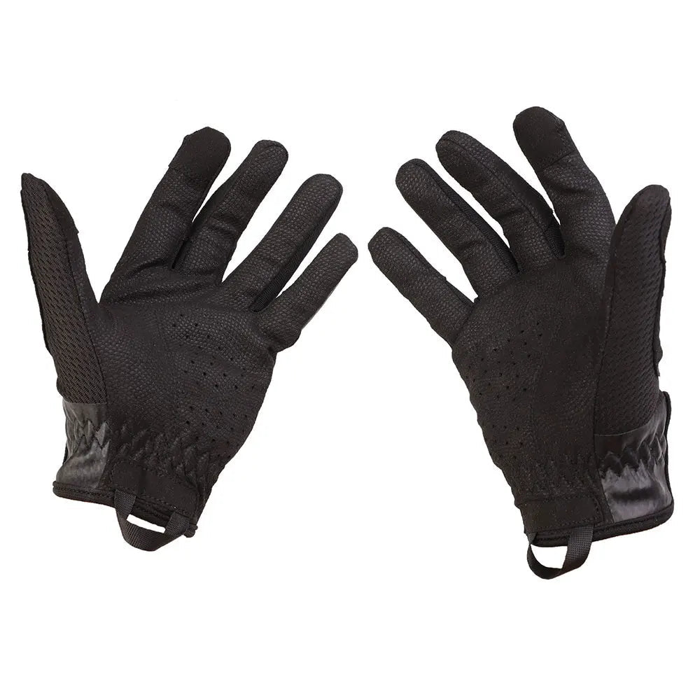 Gants tactiques légers Emersongear pour hommes, à doigts entiers, pour le combat, les activités de plein air, l'airsoft, l'escalade, la conduite, respirants, compatibles avec les écrans tactiles BK / S