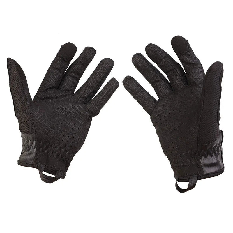Gants tactiques légers Emersongear pour hommes, à doigts entiers, pour le combat, les activités de plein air, l'airsoft, l'escalade, la conduite, respirants, compatibles avec les écrans tactiles BK / S