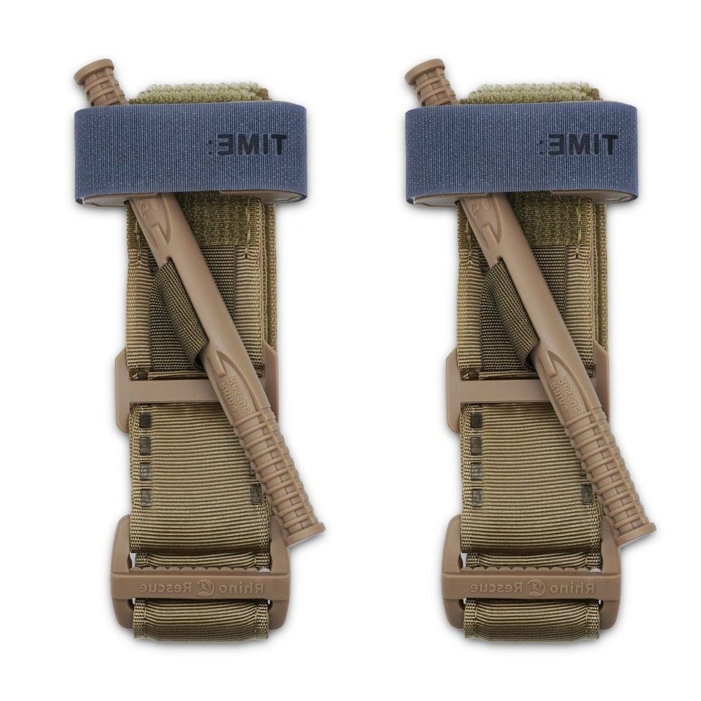 ACTION AIRSOFT 0 Kaki 2pcs Garrot militaire hémostase Rhino REscue