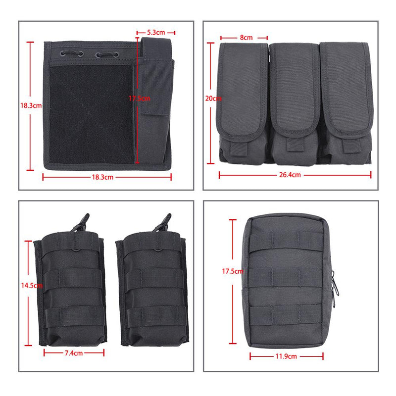 eventoloisirs 0 Gilet combat Molle MG Flash Force