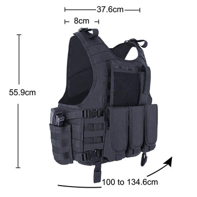 eventoloisirs 0 Gilet combat Molle MG Flash Force