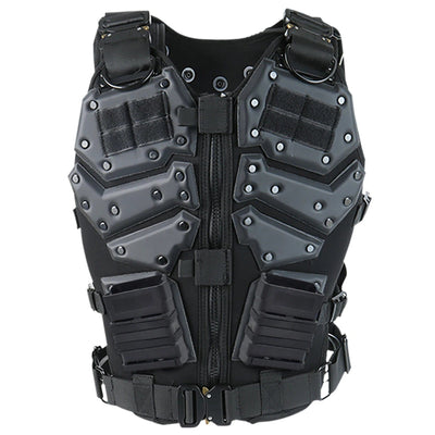 Action Airsoft Noir Gilet de combat Molle réglable Wargame