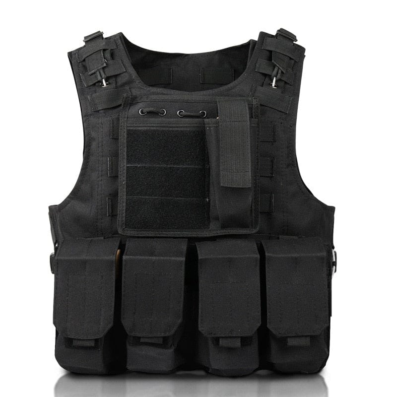 ACTION AIRSOFT Hauteur inférieure à 140 cm Gilet enfant Assaut Wolf Enemy noir