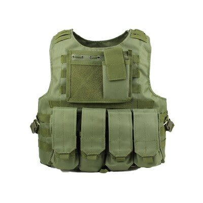 ACTION AIRSOFT Hauteur supérieure à 150 cm Gilet enfant Assaut Wolf Enemy vert OD