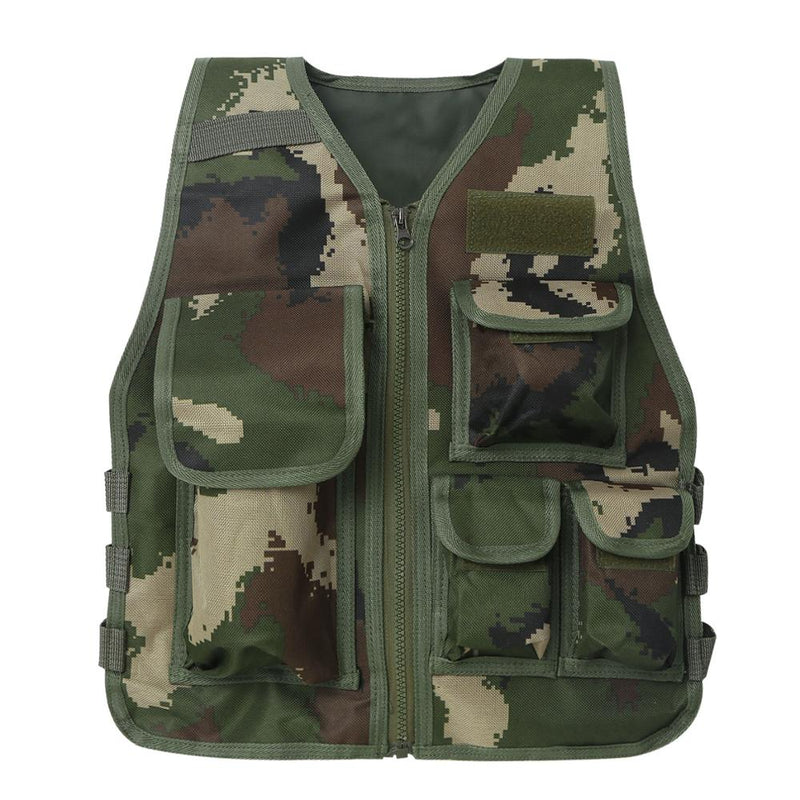 eventoloisirs 0 Camouflage militaire / S Gilet enfant camouflage militaire FOS