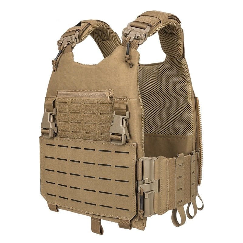 ACTION AIRSOFT 0 Coyote Brown Gilet LSR dégagement rapide 500D IDGEAR