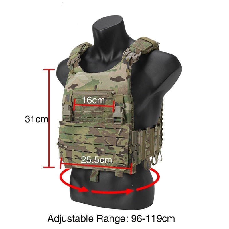 ACTION AIRSOFT 0 Gilet LSR dégagement rapide 500D IDGEAR