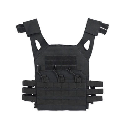 ACTION AIRSOFT 0 Noir Gilet Plate Carrier Tactical Molle 600D