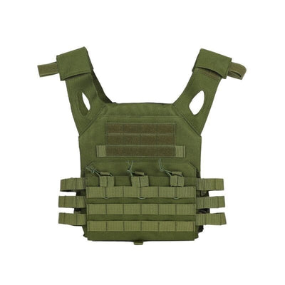 ACTION AIRSOFT 0 Ranger Green Gilet Plate Carrier Tactical Molle 600D