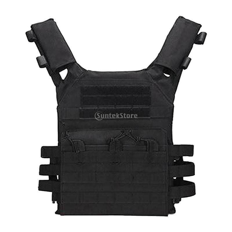 ACTION AIRSOFT 0 Noir Gilet porte-plaque 800D NAS Sports