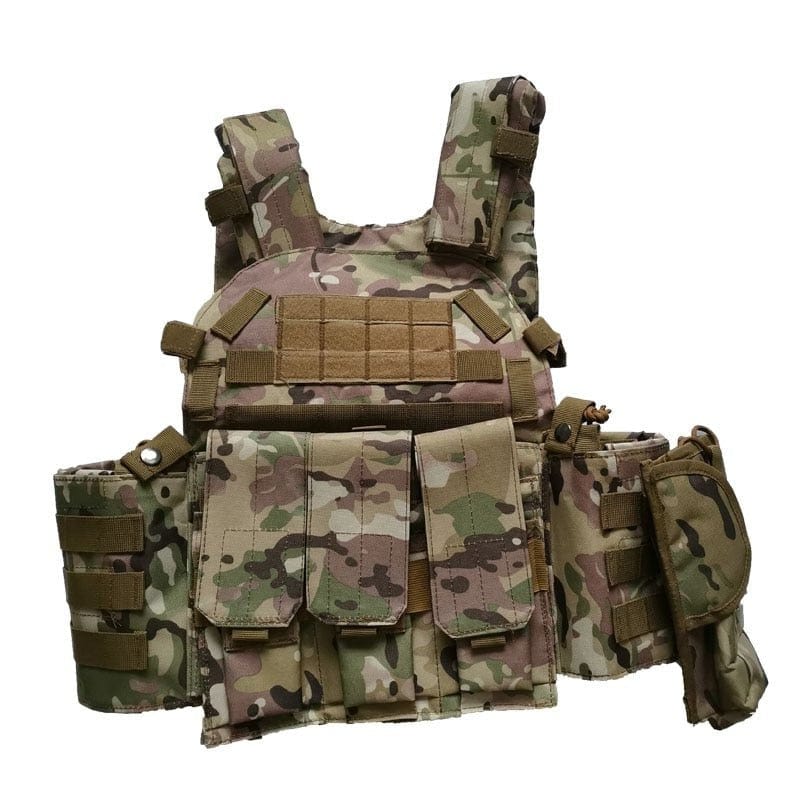 LEGEND AIRSOFT 0 Multicam Gilet porte-plaque BOS Molle 600D