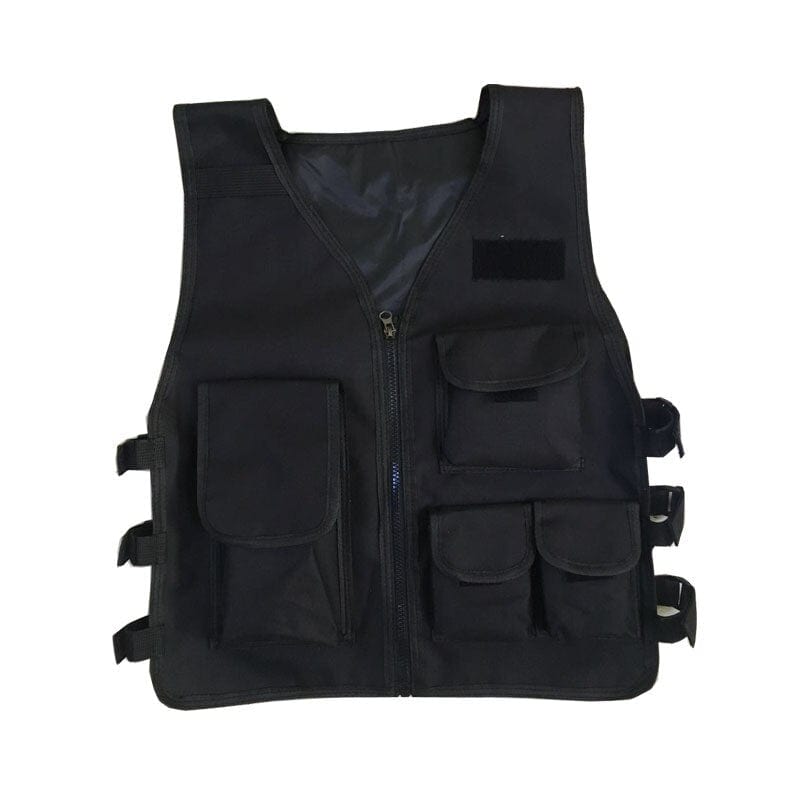 ACTION AIRSOFT 0 Black / 43cm Gilet porte-plaque enfant Wolf Enemy