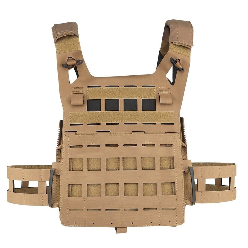 ACTION AIRSOFT 0 Coyote marron Gilet porte-plaque JPC Cordura 3D