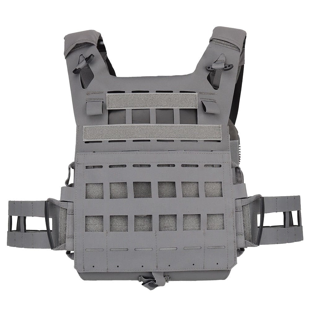 ACTION AIRSOFT 0 Gris Gilet porte-plaque JPC Cordura 3D