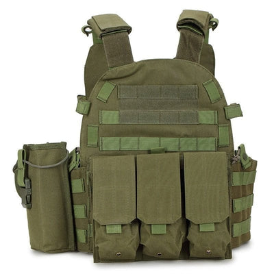 eventoloisirs 0 Ranger vert Gilet porte-plaque JPC CXS chargeur Molle