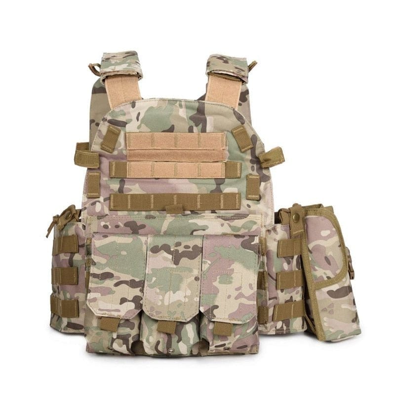 eventoloisirs 0 Multicam Gilet porte-plaque JPC CXS chargeur Molle