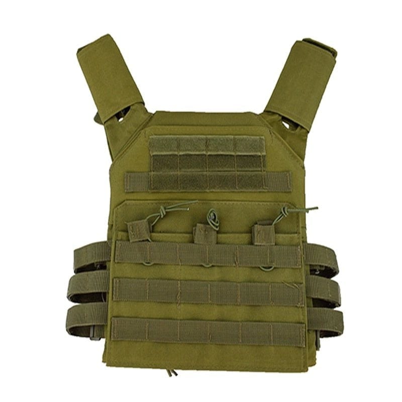 eventoloisirs 0 Ranger vert Gilet porte-plaque JPC Molle 1000D