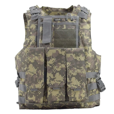 eventoloisirs 0 Camo ACU Gilet porte-plaque militaire 600D Hawk RN