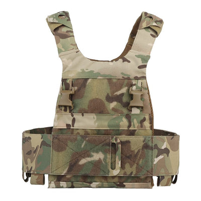 ACTION AIRSOFT 0 Woodland Gilet porte-plaque militaire léger FCS KDX