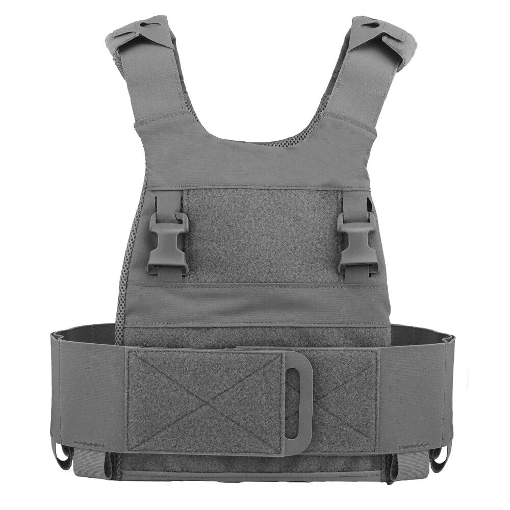 ACTION AIRSOFT 0 Gris Gilet porte-plaque militaire léger FCS KDX