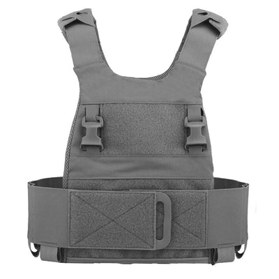 ACTION AIRSOFT 0 Gris Gilet porte-plaque militaire léger FCS KDX