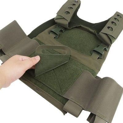 ACTION AIRSOFT 0 Gilet porte-plaque militaire léger FCS KDX