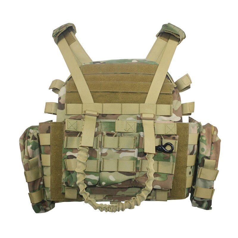 ACTION AIRSOFT 0 Multicam Gilet porte-plaque modulaire 1000D LQARMY