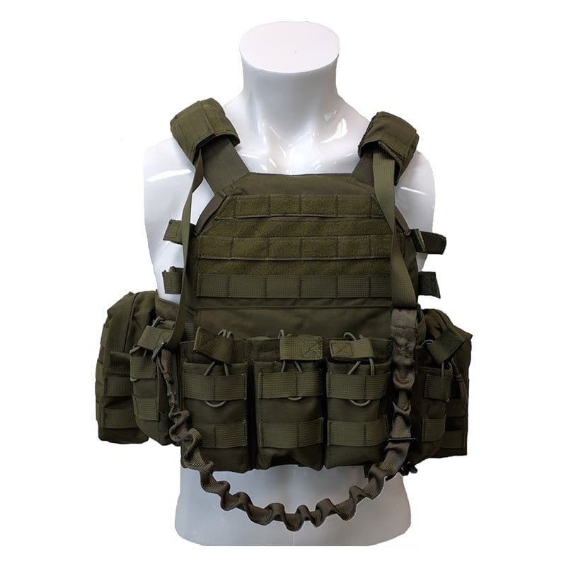 ACTION AIRSOFT 0 Ranger Green Gilet porte-plaque modulaire 1000D LQARMY