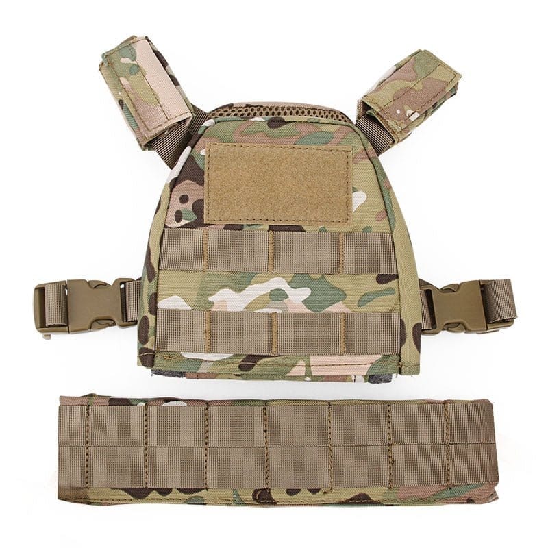 ACTION AIRSOFT 0 Gilet porte-plaque Molle enfant TENCOS