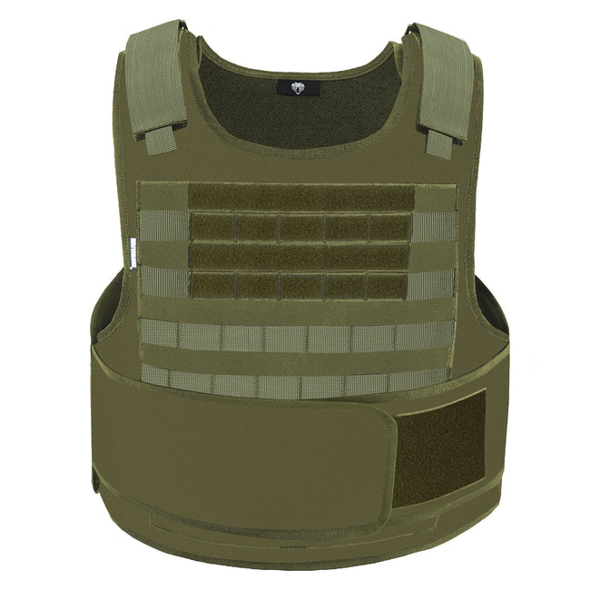 eventoloisirs 0 Ranger vert / Unique Gilet porte-plaque Molle MGFlashForce