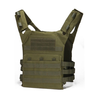 ACTION AIRSOFT 0 Ranger green Gilet porte-plaque Molle Tactical 600D