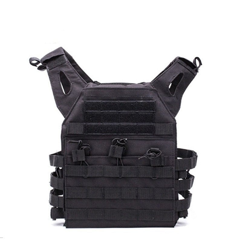 ACTION AIRSOFT 0 Noir Gilet porte-plaque Molle Tactical 600D