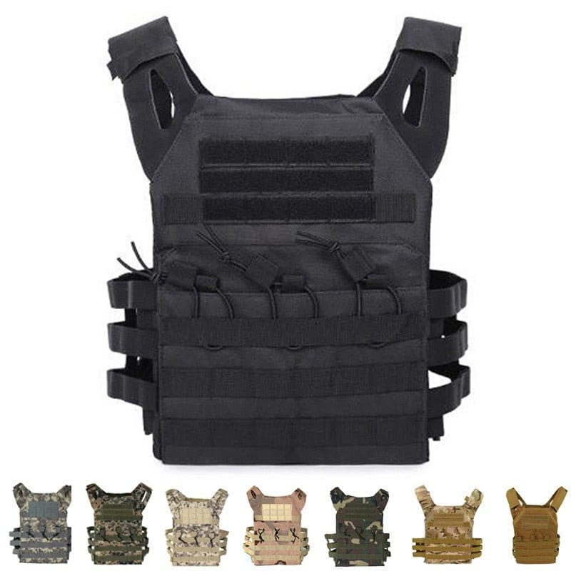 ACTION AIRSOFT 0 Gilet porte-plaque Molle Tactical 600D